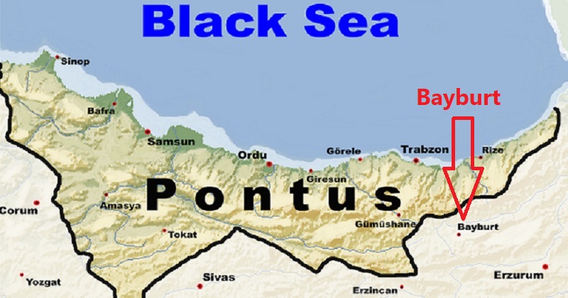 bayburt map