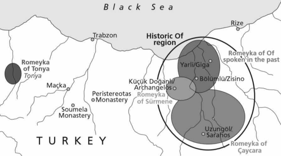 romeyka map