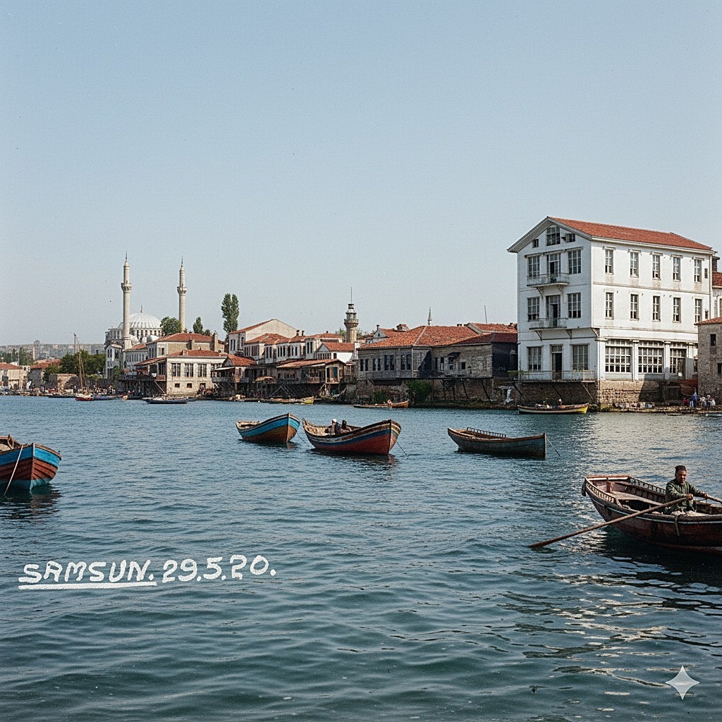 samsun 1920 postcard 2